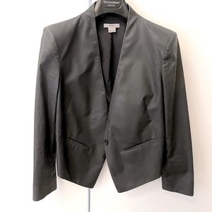 Helmut Lang coated blazer. High back, cropped blazer, in flawless condition